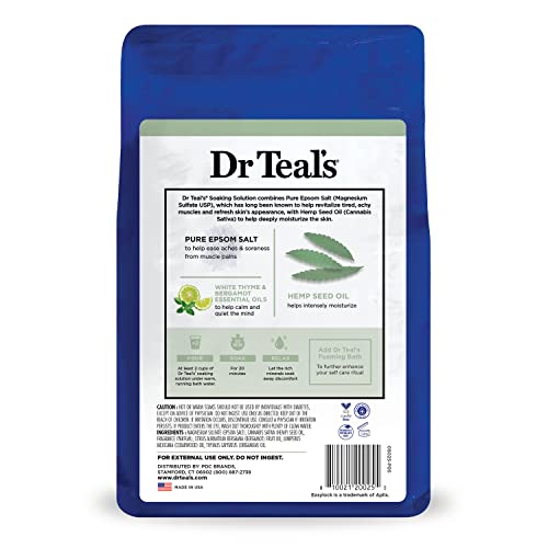 Dr Teal's experiencia de baño calmante para rutina nocturna.