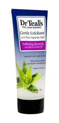 Dr Teal's exfoliante para pies ofrece sensación refrescante tras la aplicación.