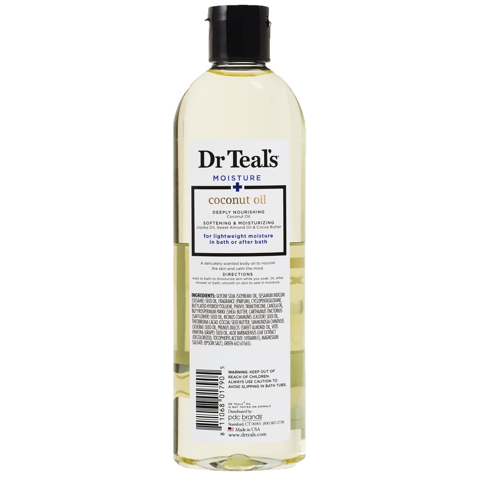 Dr Teal's Bath & Body Oil gift set packaging display.