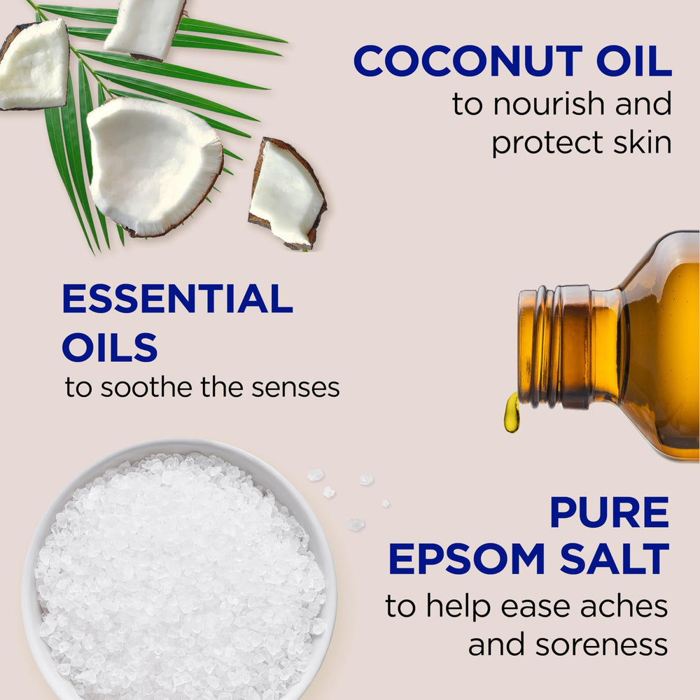 Dr Teal's gel crea espuma cremosa para una limpieza suave y piel hidratada.