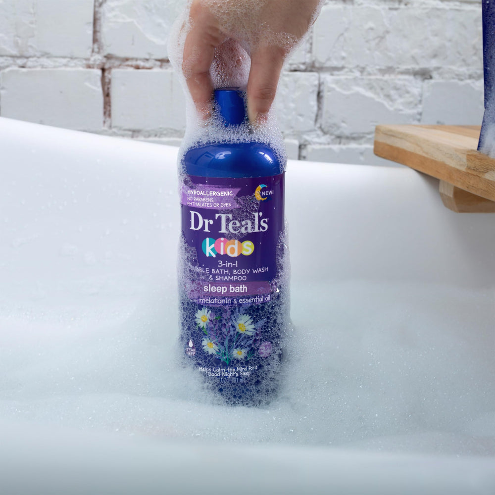Dr Teal's Kids 3-en-1 no probado en animales.