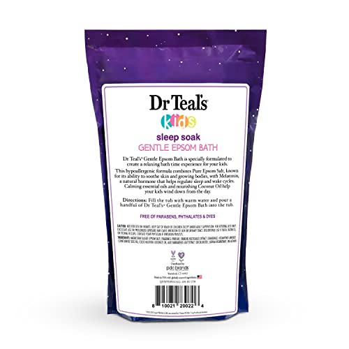 Producto vegano y libre de crueldad de Dr Teal's Kids