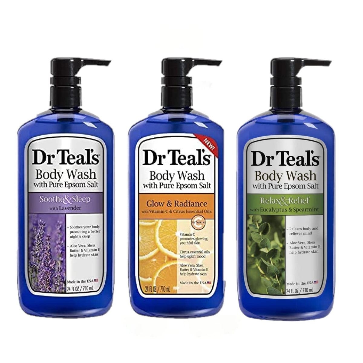 Set de regalo Dr Teal's Lavanda para relajación en la ducha