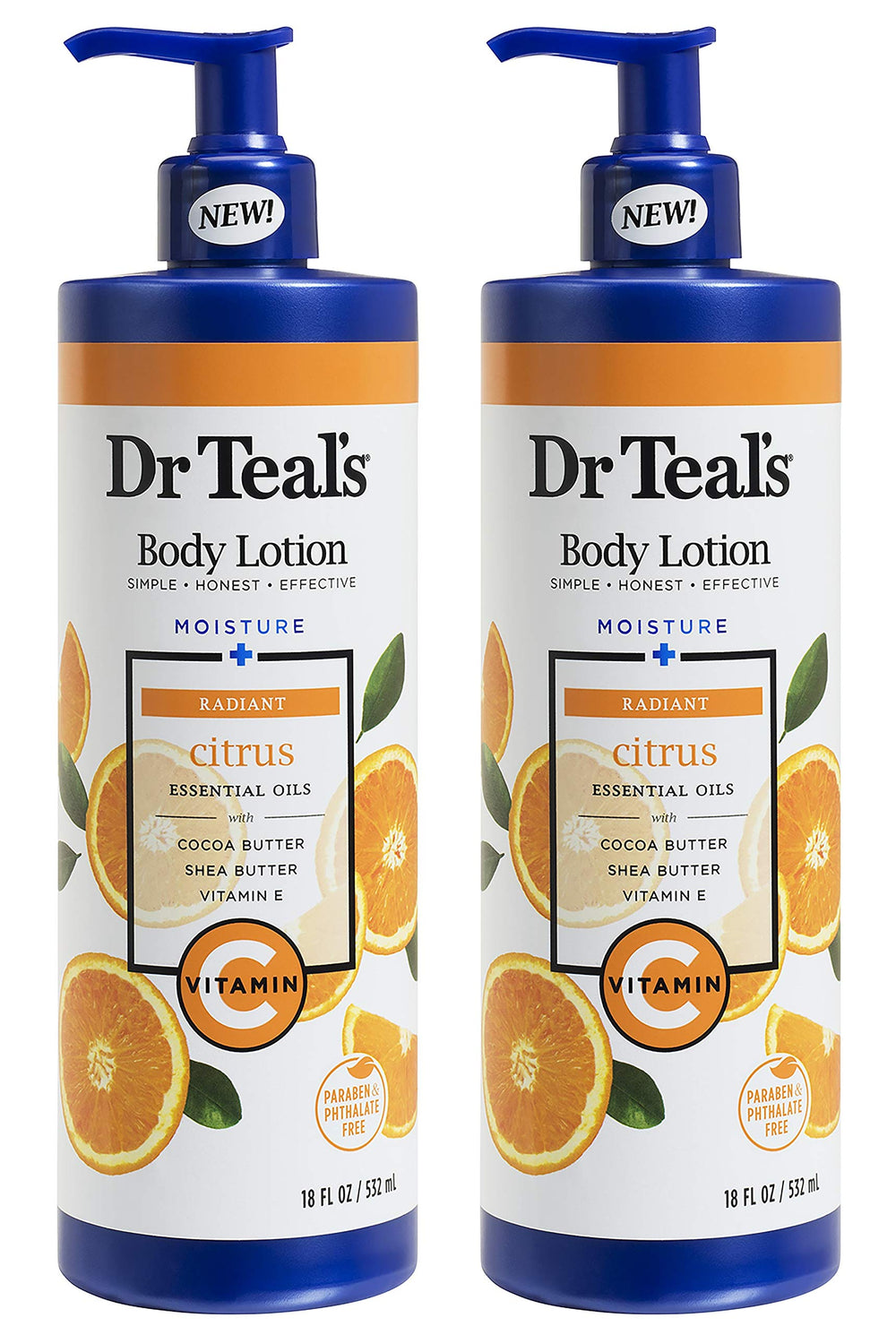 Dr Teal's Loción Corporal Hidratación Plus, aplicación suave para piel nutrida y fresca.