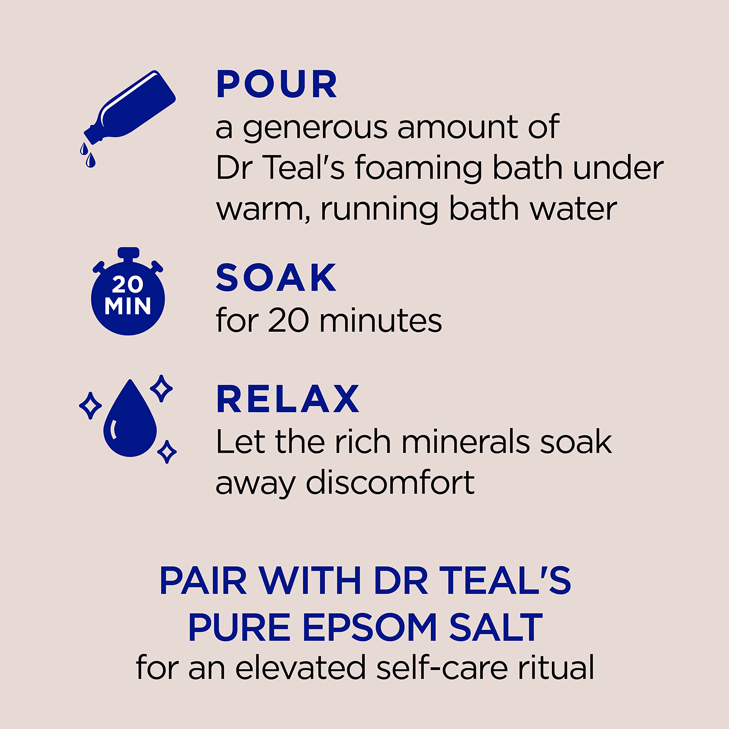 Dr Teal's mezcla de aceites esenciales para relajación