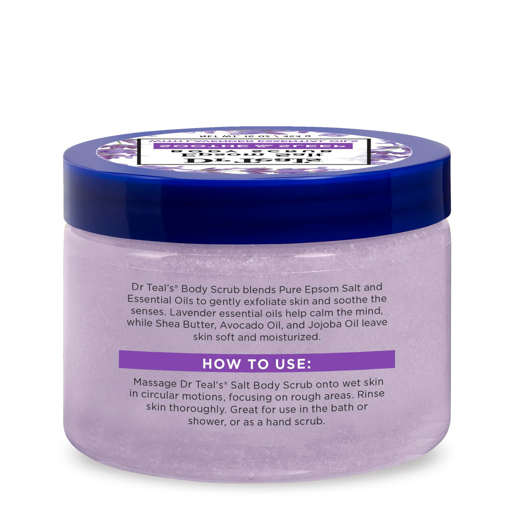Dr Teal's no harsh ingredients label emphasizes clean formula.