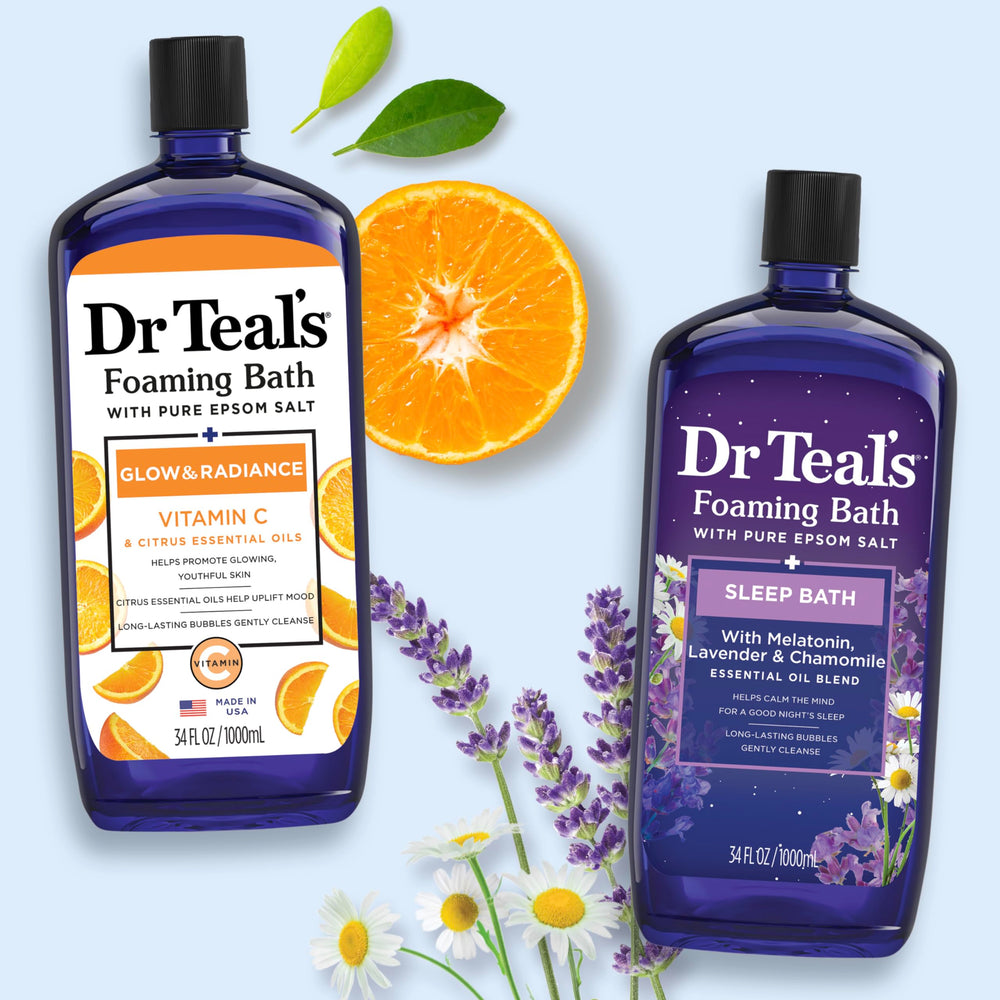 Dr Teal's pack doble de 34 oz para uso familiar
