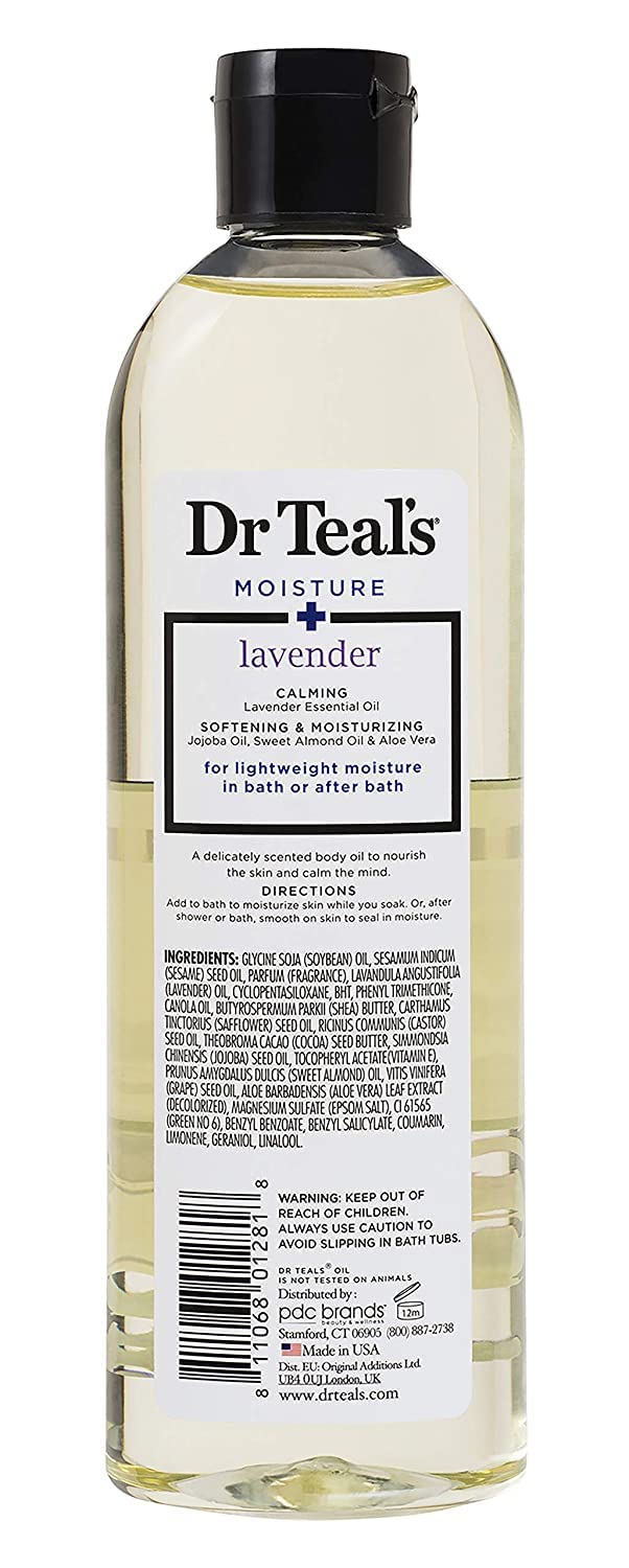 Conjunto regalo Dr Teal's con dos aceites, presentado para regalo y cuidado diario.