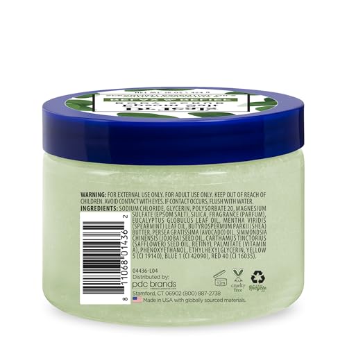 Dr Teal's piel suave e radiante gracias a hidratación y exfoliación suave.