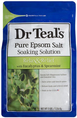 Dr Teal's solución de baño rápida, dos tazas para sesión relajante.