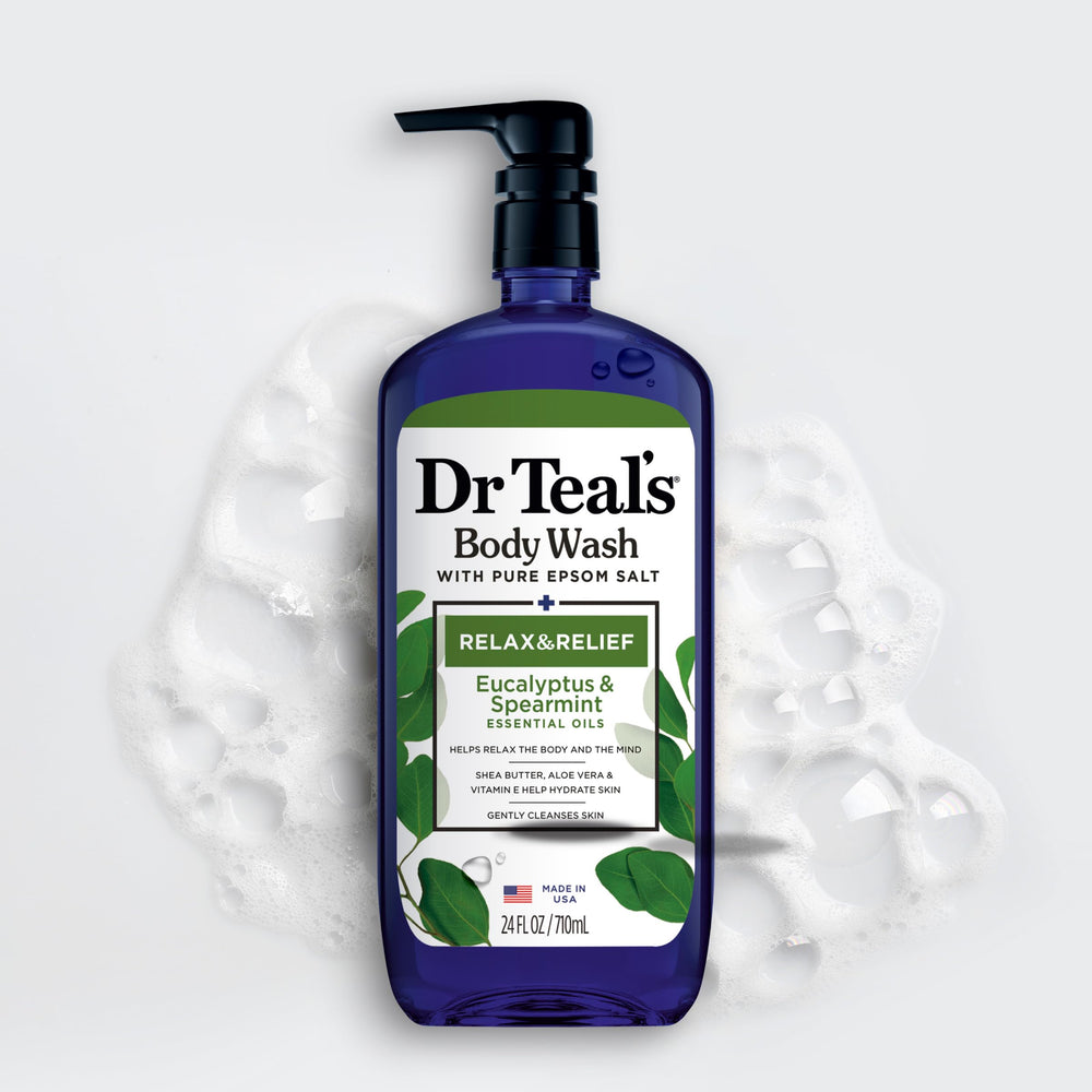 Dr Teal's sal de epsom exfoliación suave en la ducha