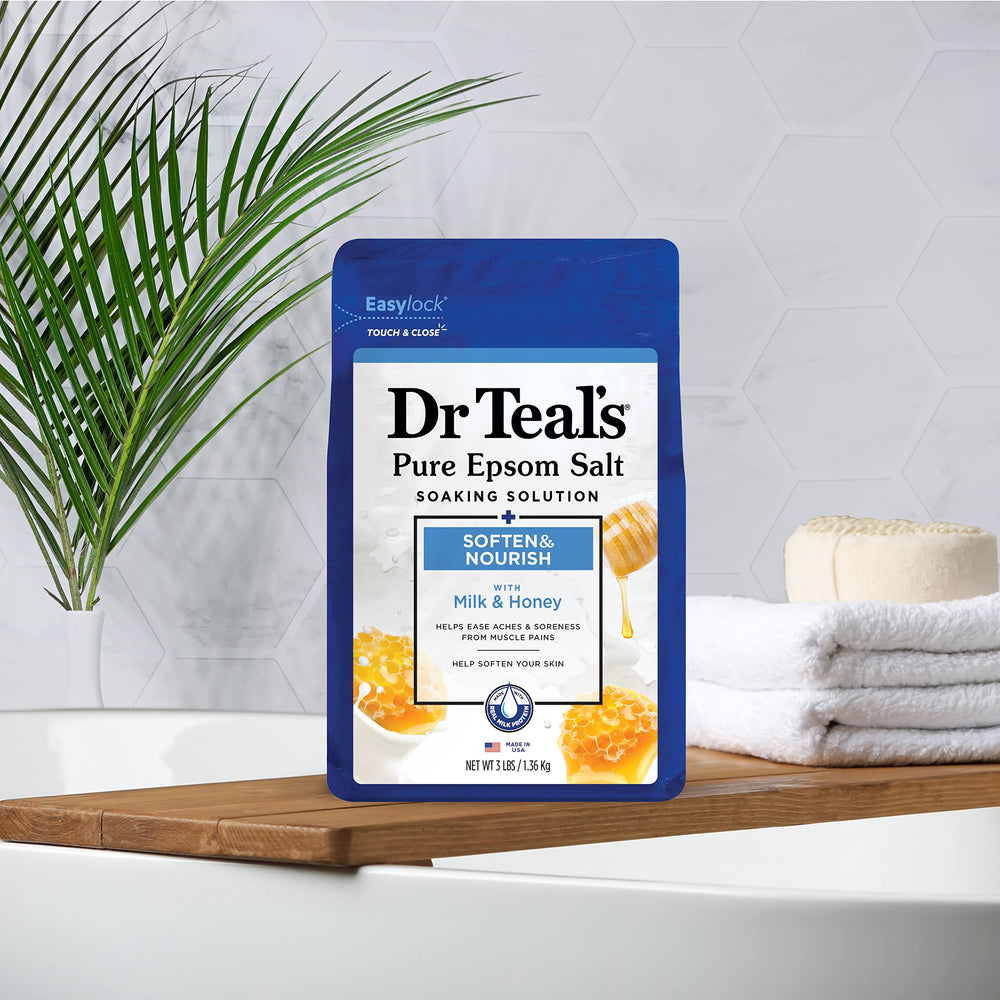 Dr Teal's relaxing bath experience invites calm after busy days