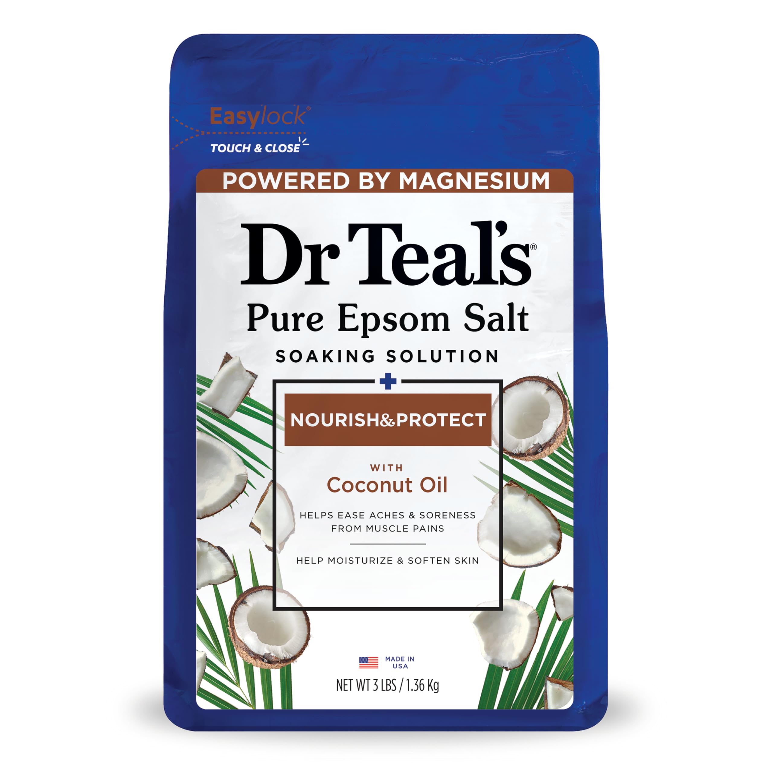 Relaxing bath scene with tropical coconut aroma.