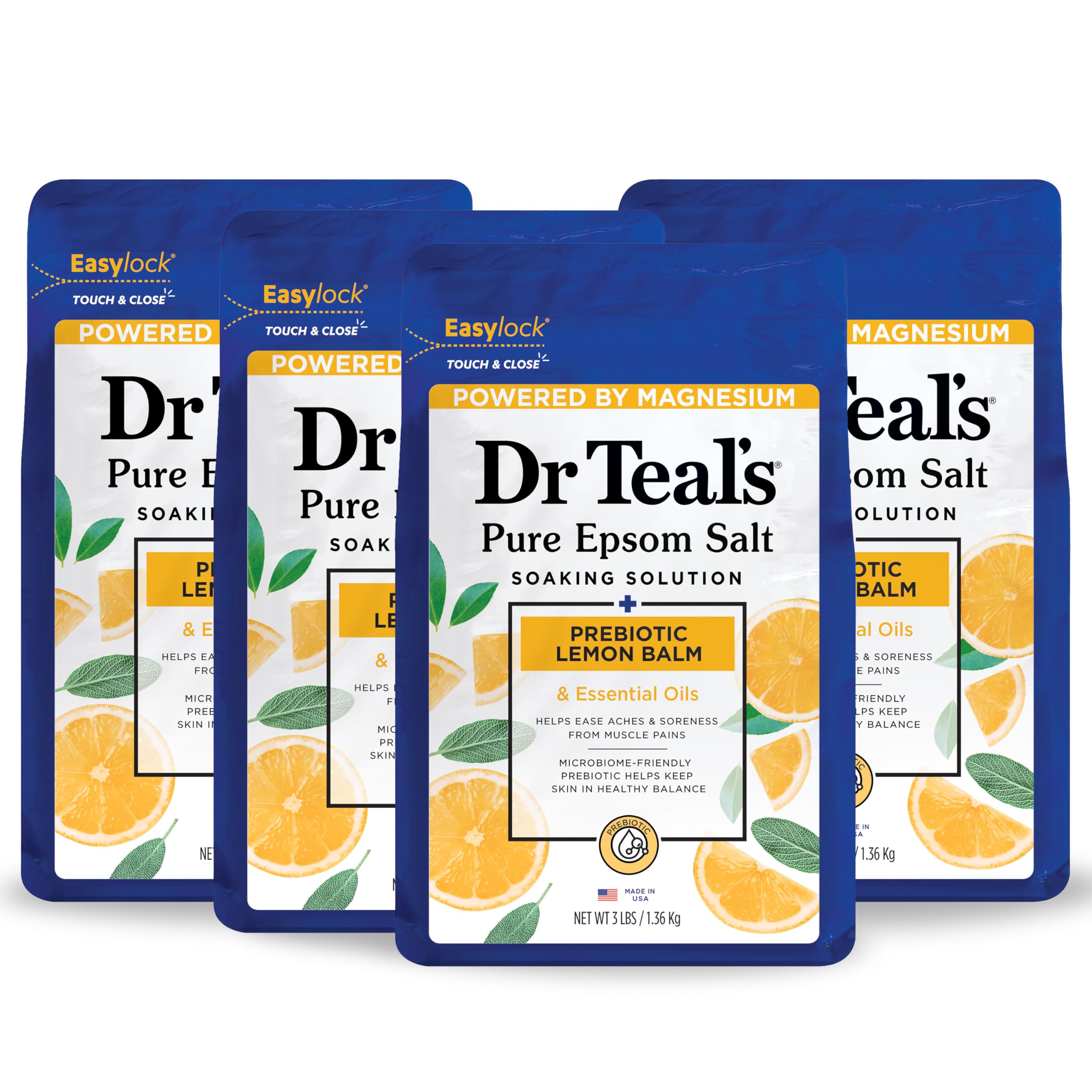 Dr Teal's sal-epsom-puro: ritual de relajación muscular en el baño.