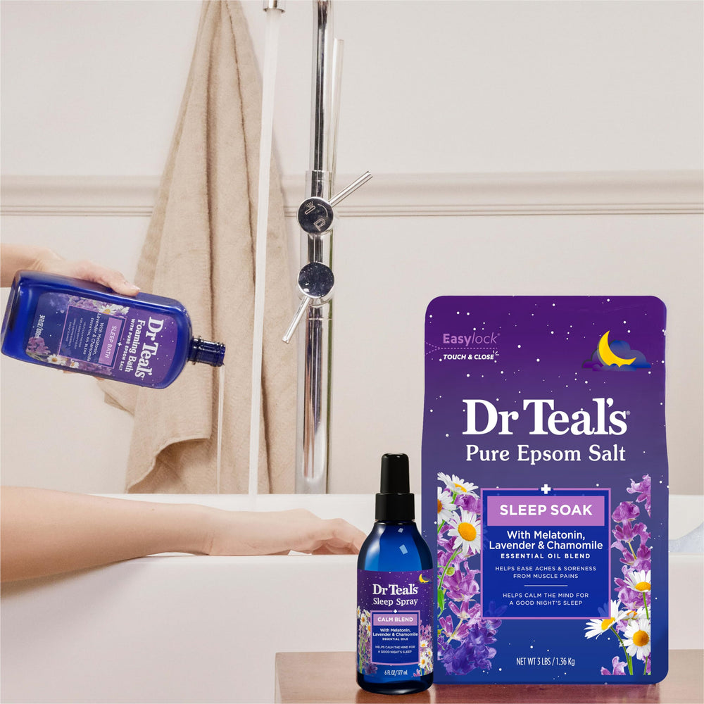 Dr Teal's sal-magnesio: beneficios para la piel y la relajación corporal.