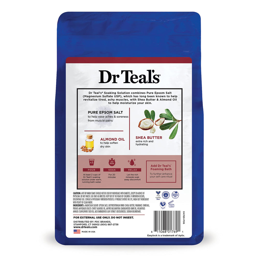 Momento de relajación en bañera con Dr Teal's
