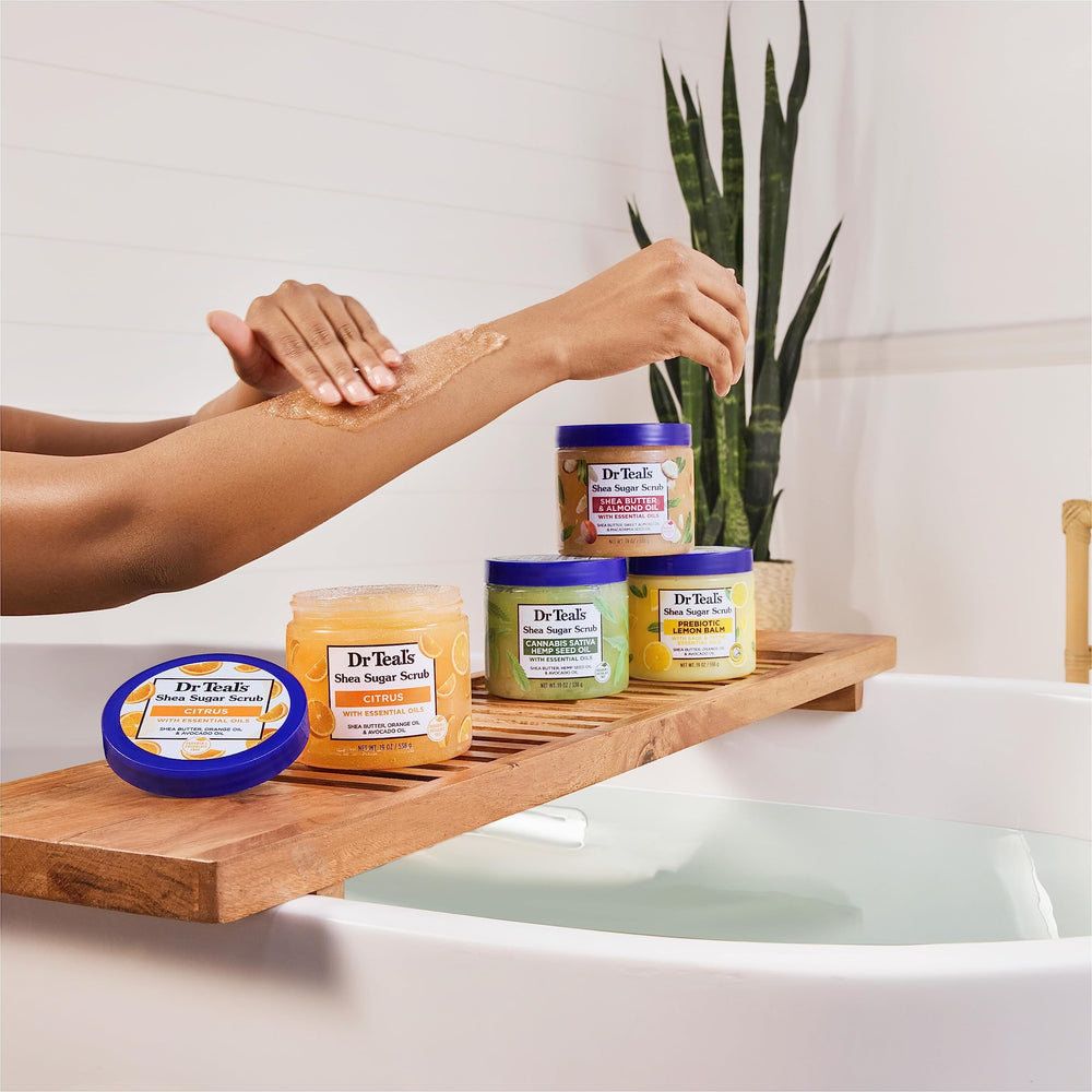 Dr Teal's aceites esenciales brindan aroma relajante