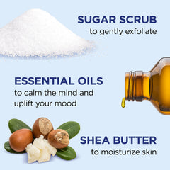Dr Teal's Citrus exfoliante en frasco: aroma cítrico para ánimo ligero