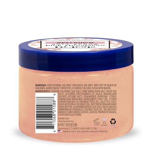 Skin after using Dr Teal's scrub looks smoother and radiant