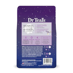 Dr Teal's Sleep Blend with melatonin and essential oils ready for bed.