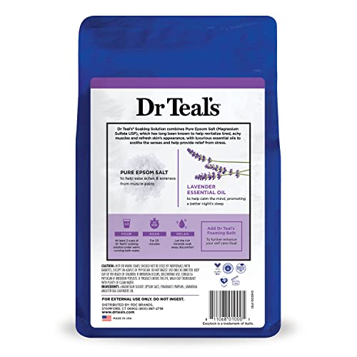 Dr Teal's sleep-ready bath set for a calm night routine.