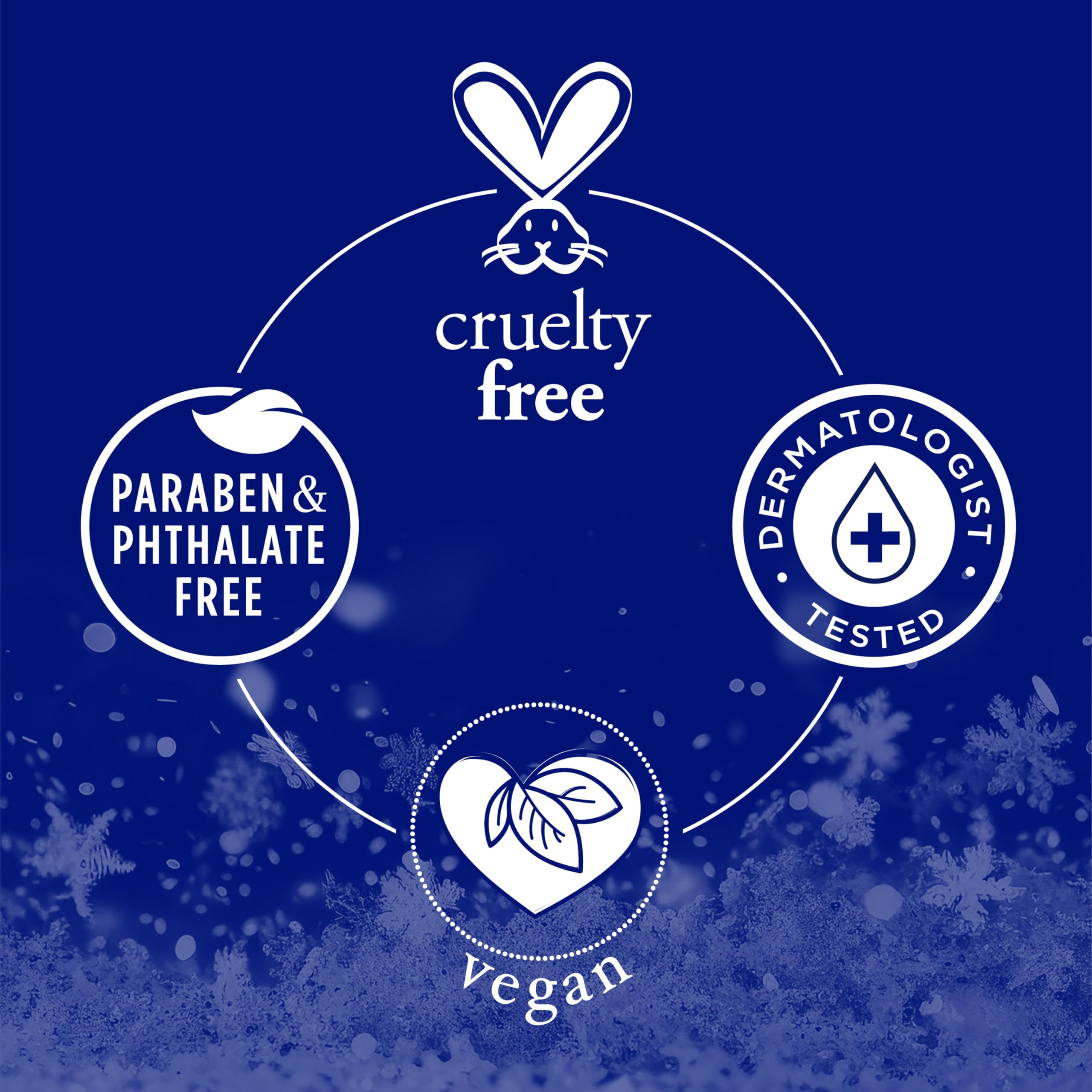 Dr Teal's Snowy Night foot soak scene highlights a refreshing relaxation ritual.