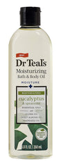 Aceites ligeros Dr Teal's con absorción rápida para uso diario.