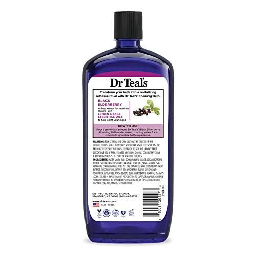 Dr Teal's uso nocturno para relajar cuerpo y mente