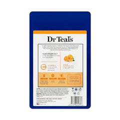Dr Teal's vitamin C citrus oil bottle provides refreshing aroma for the bath.