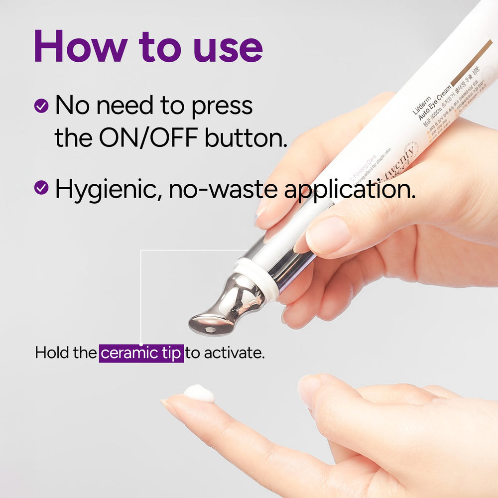 Dr.twentyproject Lifderm battery replaceable design supports long-term use.