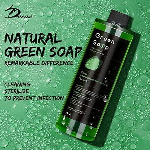 Dragon Art dispensador 8oz, dosificación fácil para limpieza de piel