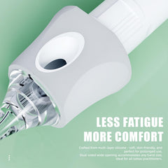 Dragonhawk 1003RL cartridges held in hand highlighting ergonomic grip for steady lines.