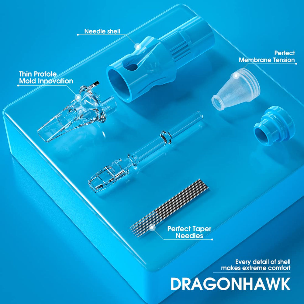 Dragonhawk anti-spitback membrane cartridge protects equipment.