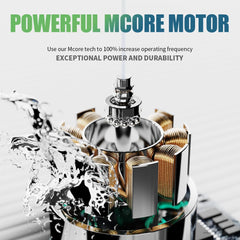 Dragonhawk L3 Mcore motor close-up showing powerful performance for lining.