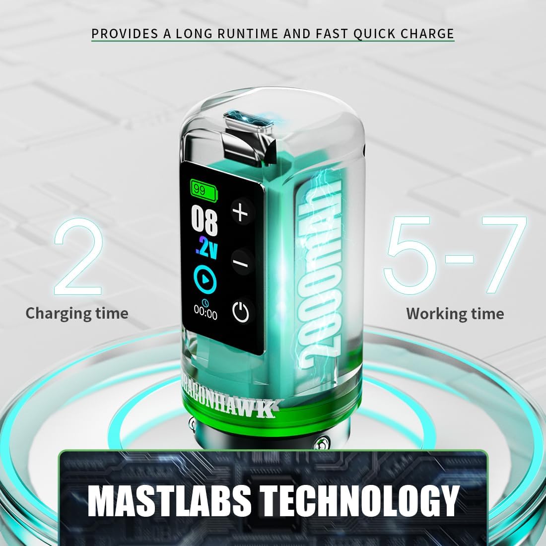 Dragonhawk L3 Mcore motor provides steady power for lining and shading