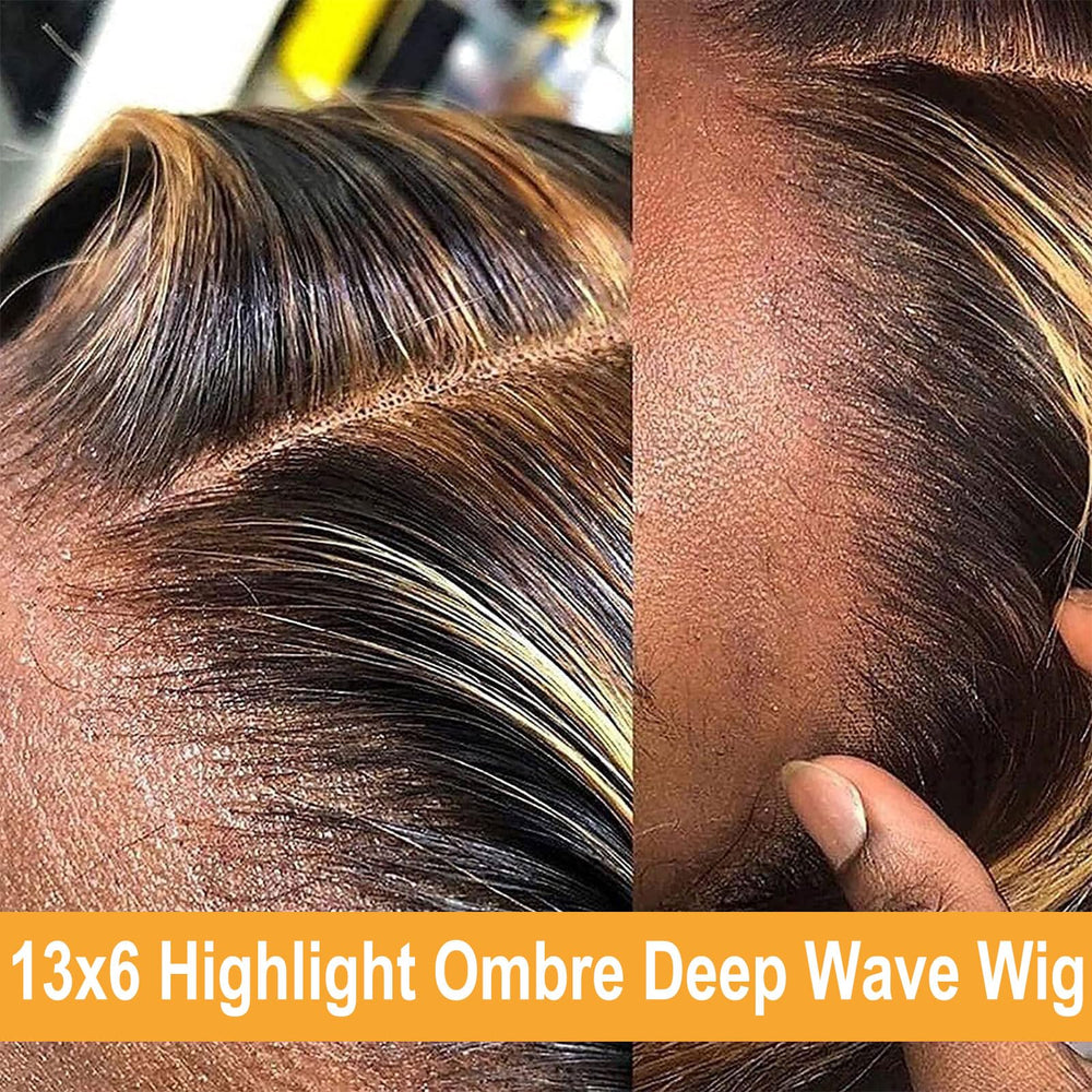 Draixil 200% density deep wave wig adds rich fullness and bounce