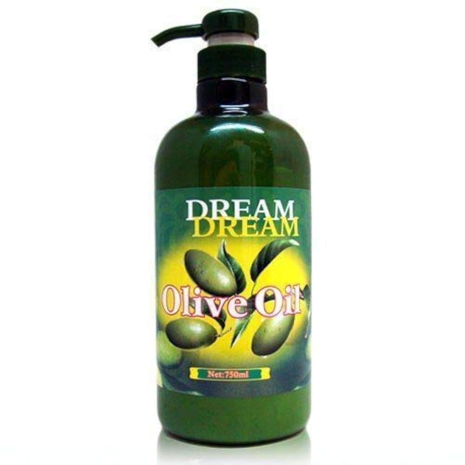 Dream Dream - botella de loción de aceite de oliva 750 ml para hidratación duradera