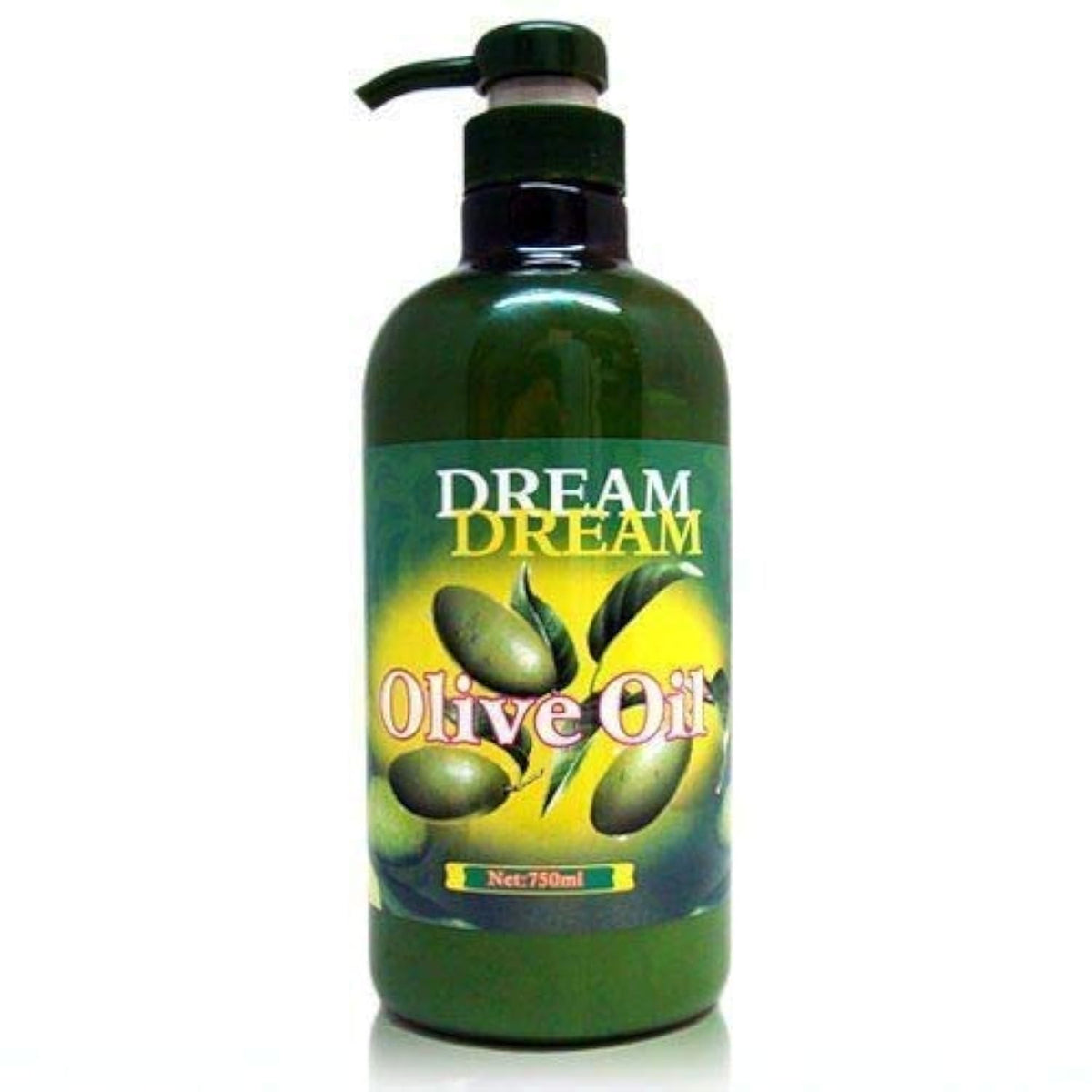 Dream Dream - botella de loción de aceite de oliva 750 ml para hidratación duradera