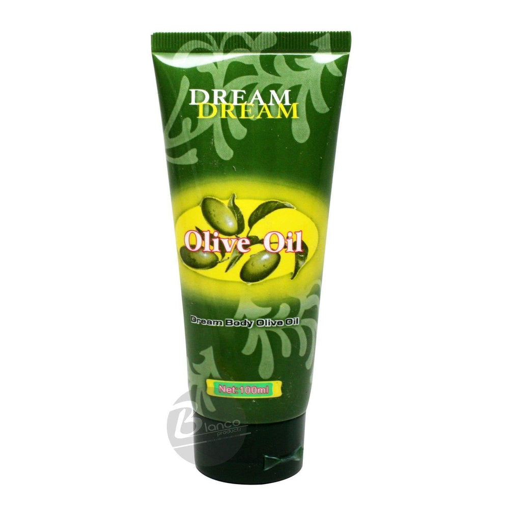 Dream Body Aceite de Oliva 100 ml, aplicación suave en la piel para hidratación diaria.