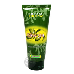 Dream Body Aceite de Oliva 100 ml, aplicación suave en la piel para hidratación diaria.