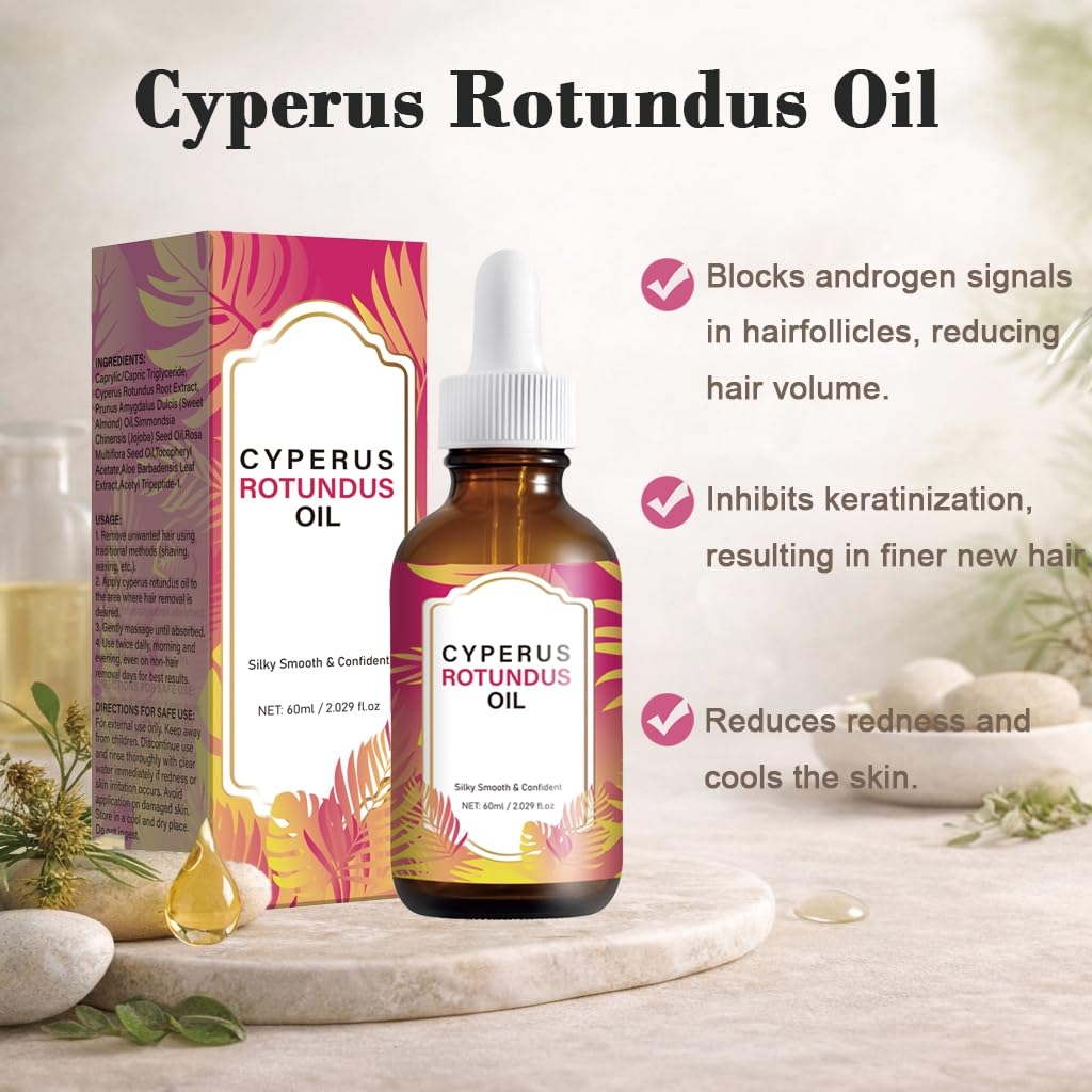 DreamCatching Cyperus Rotundus Oil: gota para aplicación suave y precisa.