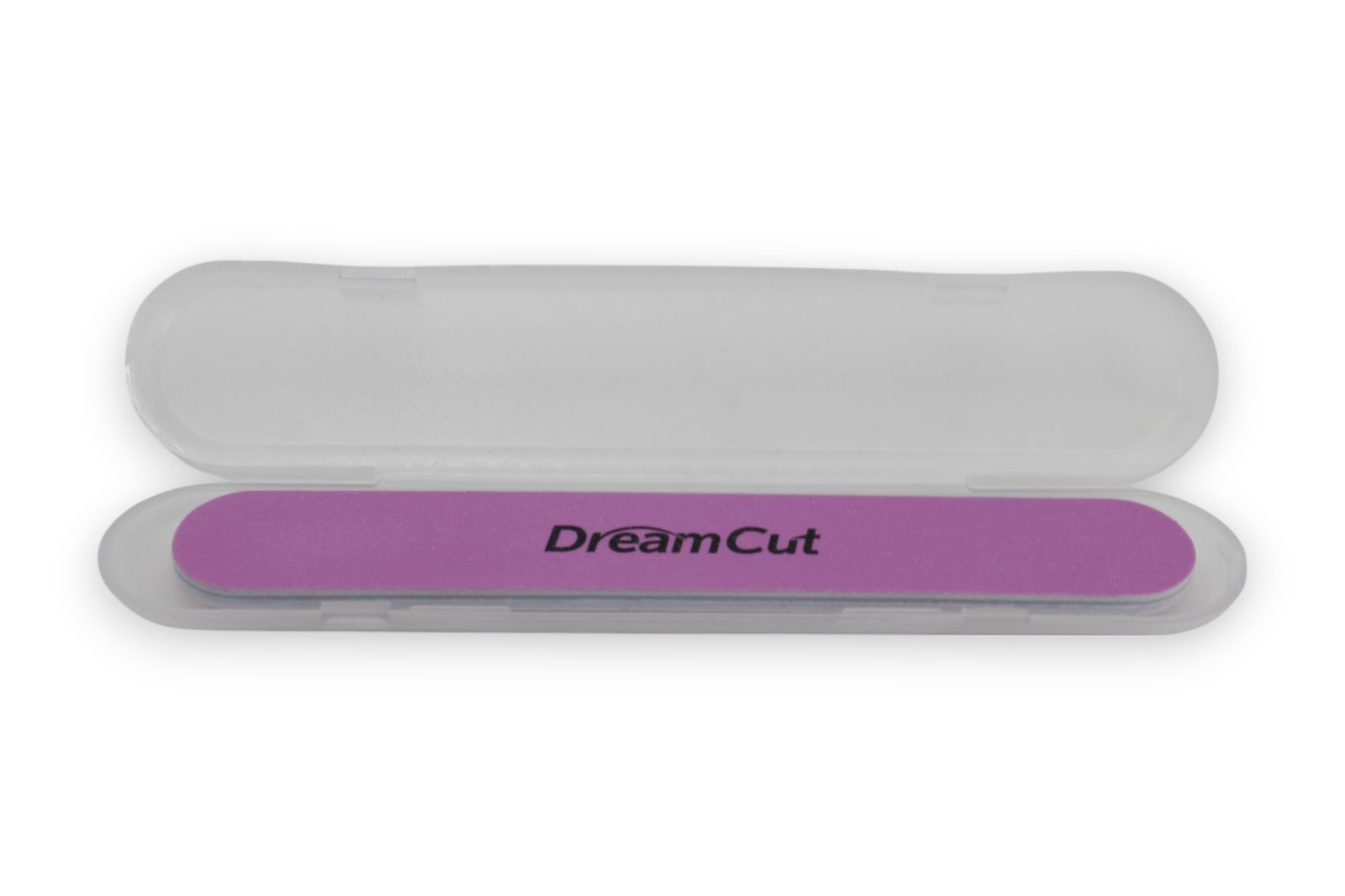 DreamCut travel-size nail file fits purses for quick touch-ups.