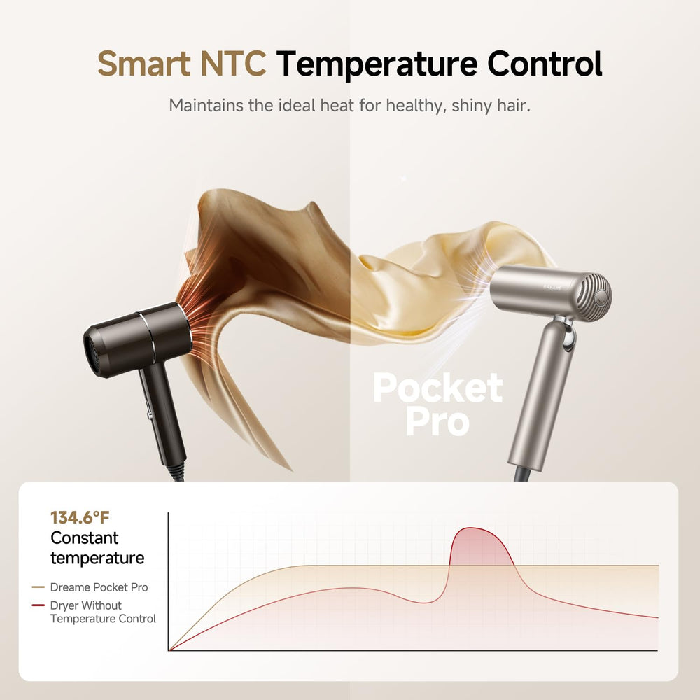 Dreame Pocket Pro lightweight at 10.6 oz for easy handling