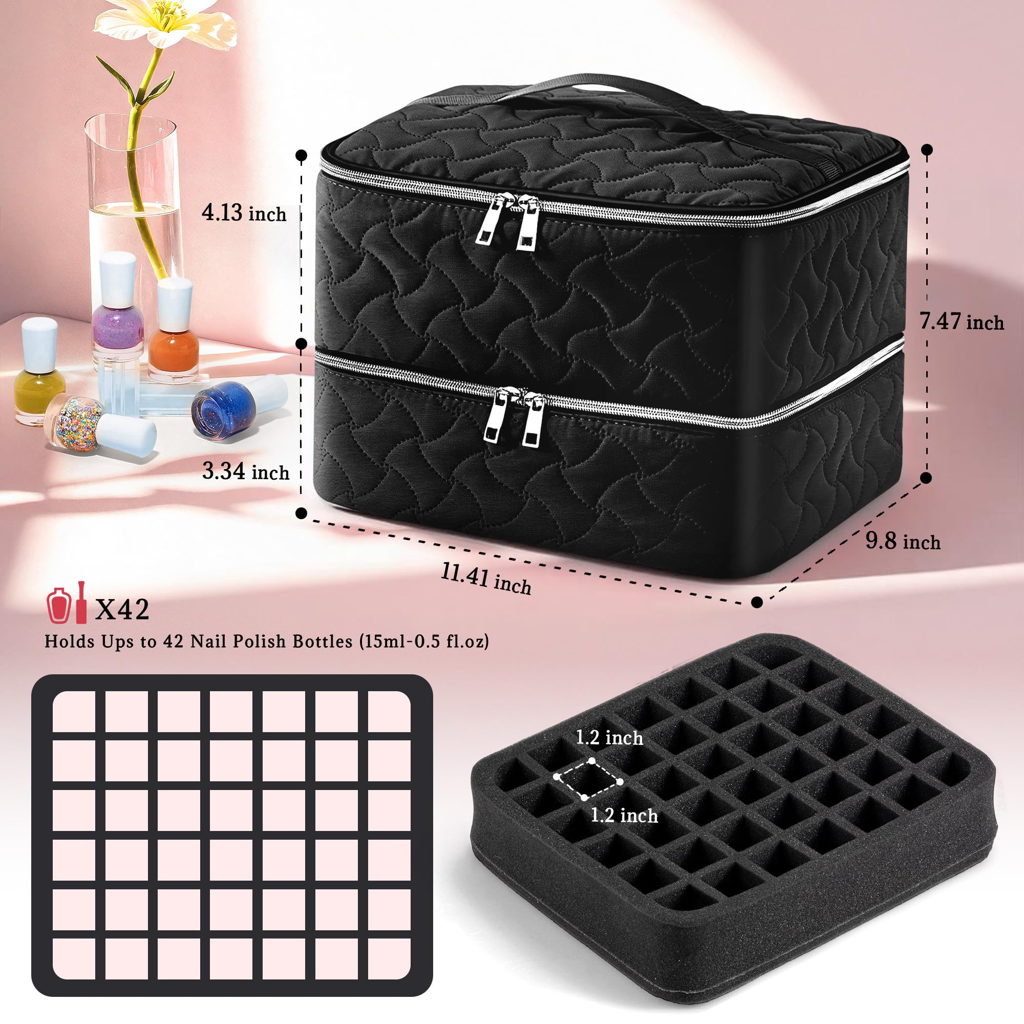 DreamGenius portable bag with a handle is ideal for home use or travel.