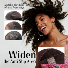 Dreamlover adjustable wig cap strap showing customizable fit for comfortable wearing.