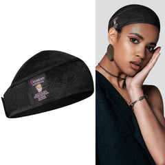 Dreamlover cinta de agarre para peluca frontal de encaje en negro, mayor sujeción.