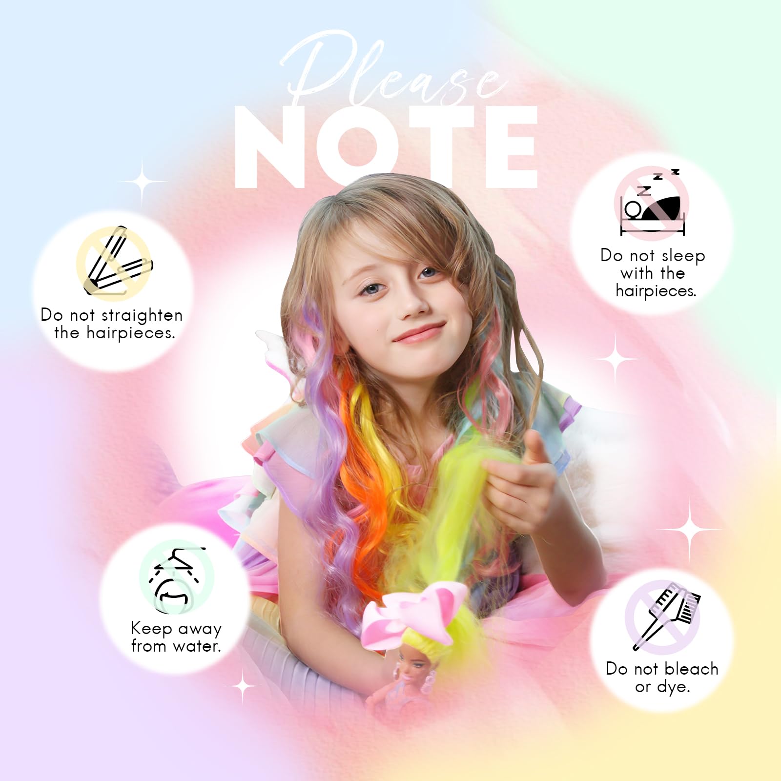 Dreamlover 24-color set helps kids express moods and outfits with versatile styling options.