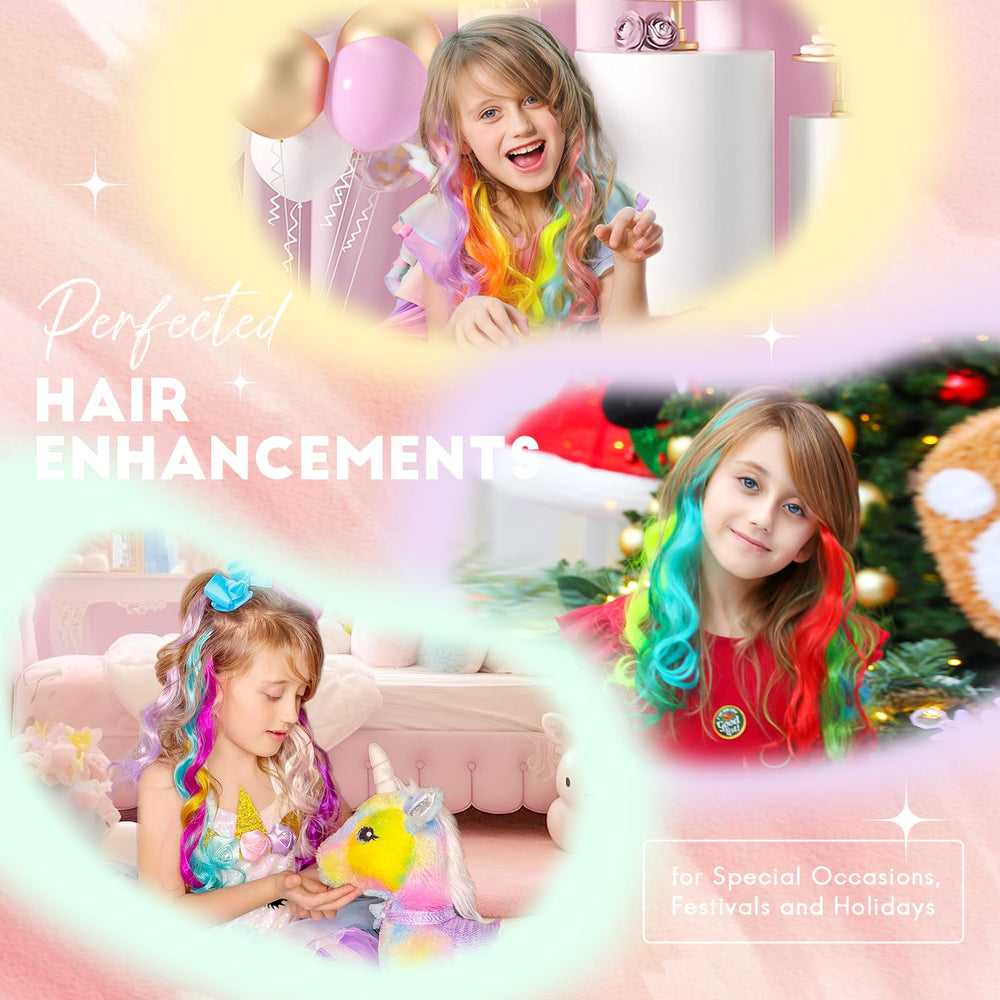 Dreamlover reusable rainbow extensions invite length customization without constant replacements.