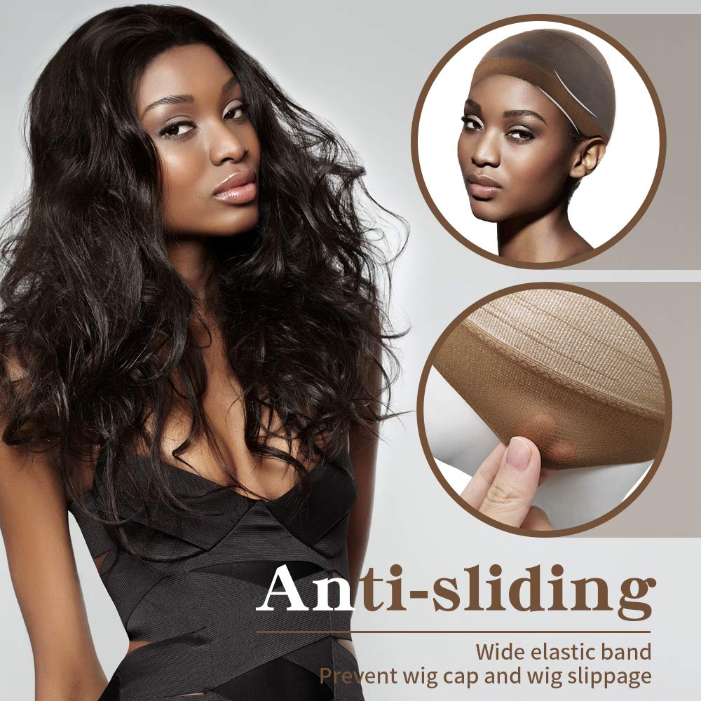 Dreamlover wig cap bald-cap look for seamless appearance.