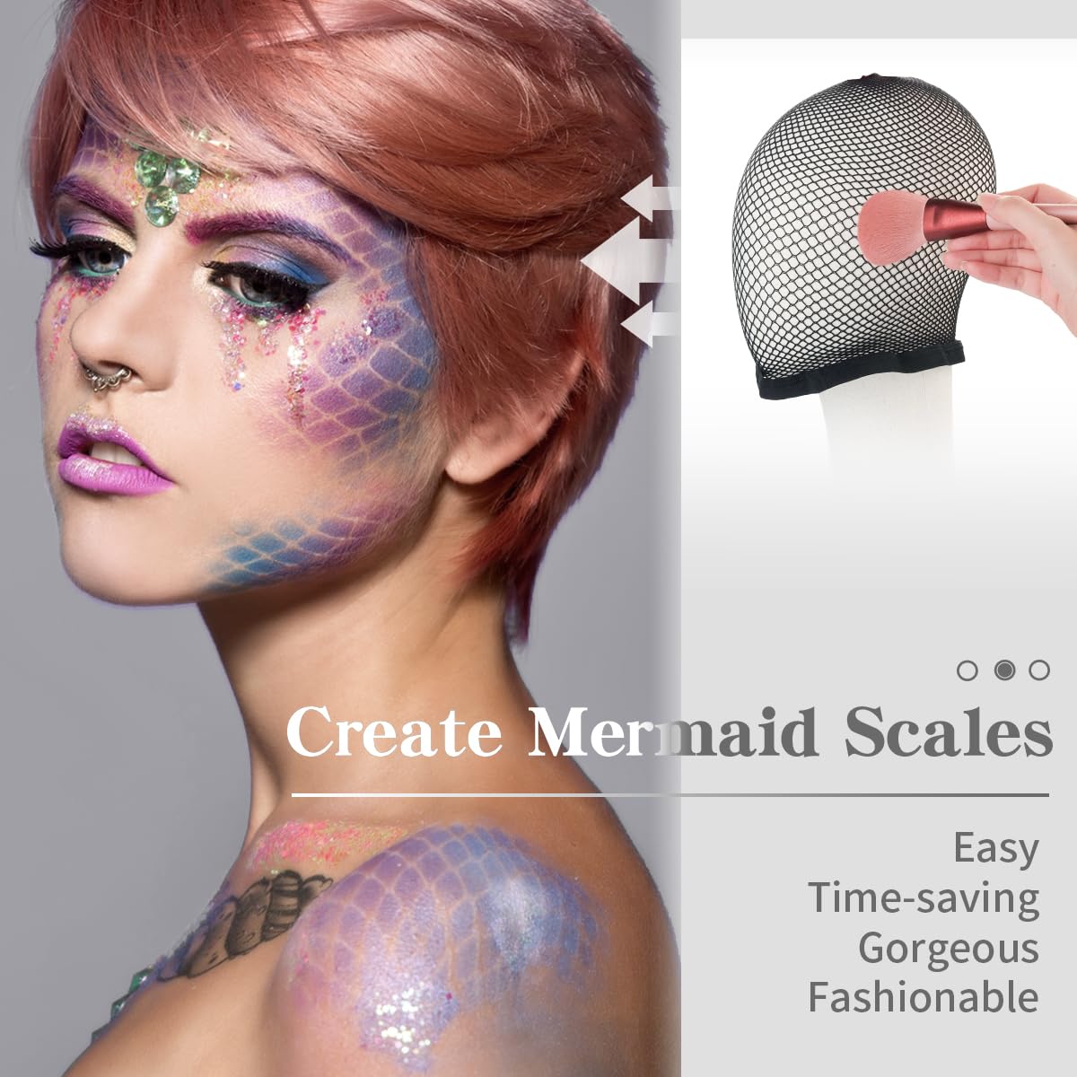 Dreamlover wig cap base ideal for crochet wig projects and styling.